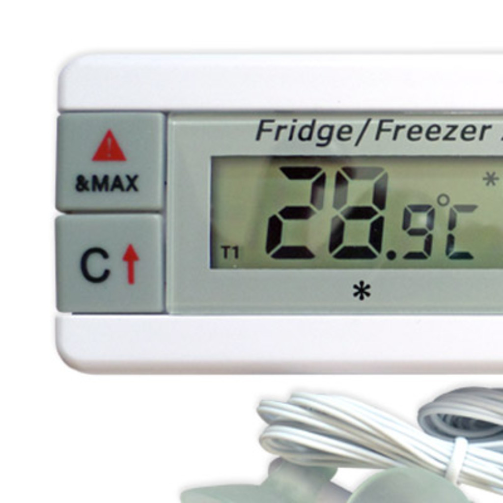 Thermomètre frigo à 2 sondes : Commandez sur Techni-Contact
