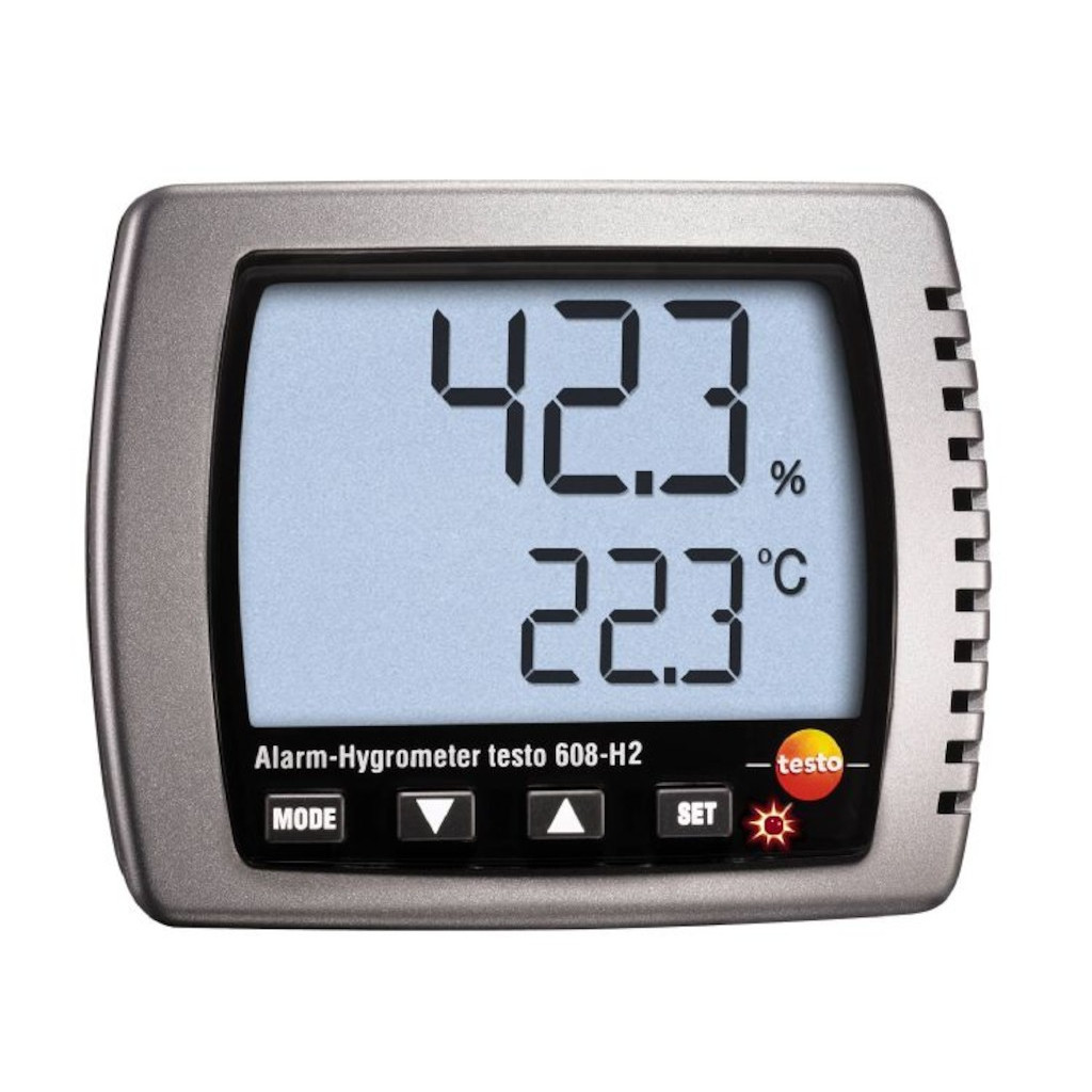 Generic - Horloge thermohygromètre Réveil numérique Thermomètre intérieur  Horloge hygromètre avec double fonction d'alarme Snooze Bureau et 52 -  Hygromètres, thermomètres - Rue du Commerce