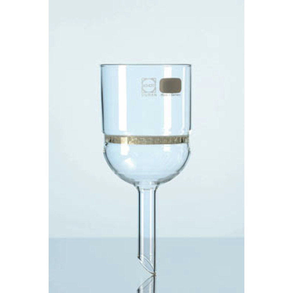 Entonnoir de filtration Pyrex™ en verre Büchner de 30 mm de diamètre:  Funnels and Filtration Microbilles, bouchons et verreries spécialisées