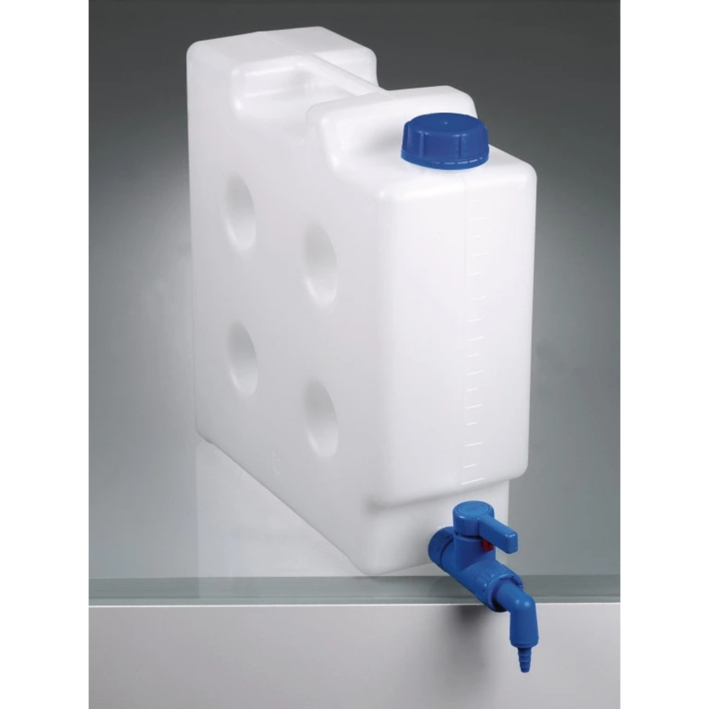 Bidon d'eau de 10L avec valve en plastique amovible
