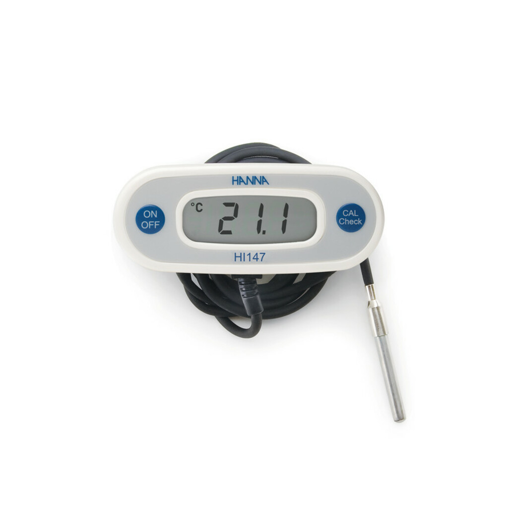 Wewoo - Thermomètre de réfrigérateur LCD grand avec thermomètre numérique à  aimant réglable (blanc) - Thermomètres - Rue du Commerce