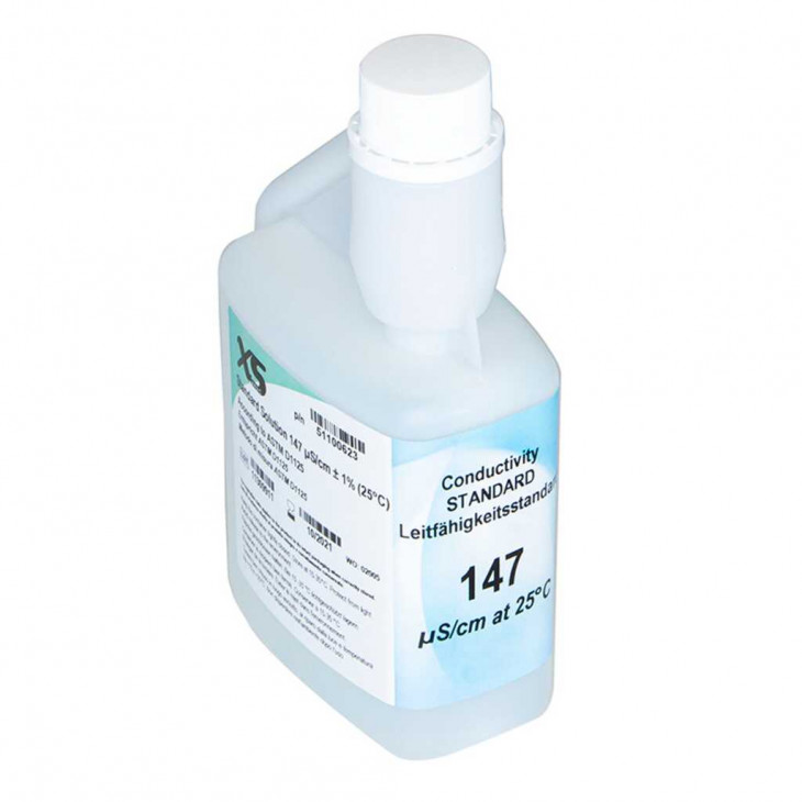 SOLUTION ETALON COND 147US/CM HUMEAU CERTIFIEE NIST - 500ML