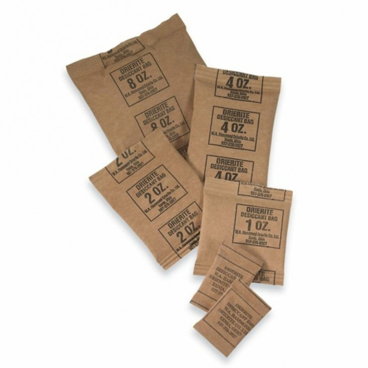 SACHETS DE DESSICATION DIERITE 10X9,5MM - 30G - PACK DE 200