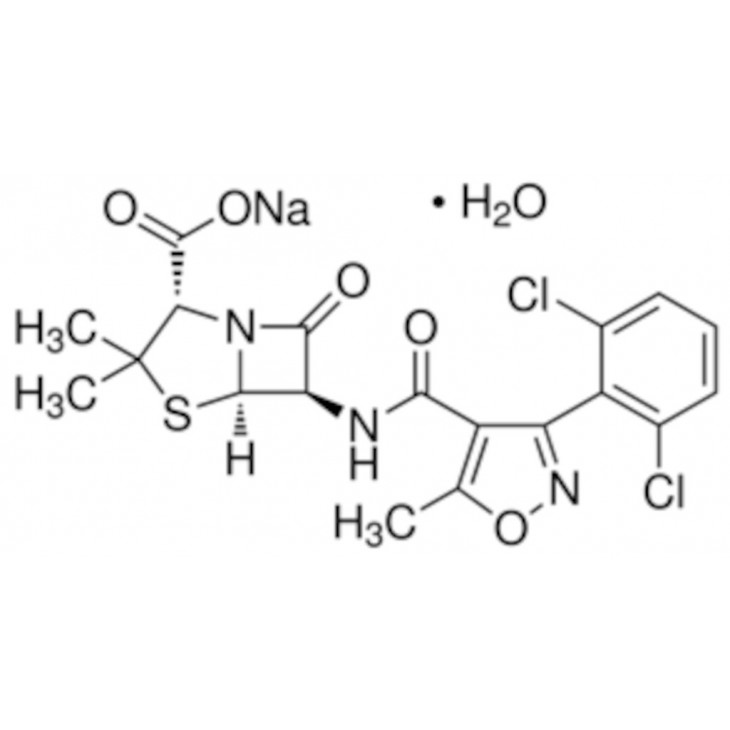 DICLOXACILLIN SODIUM SEL MONO- HYDRATE SIGMA D9016 - 1G