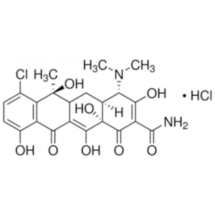 CHLORTETRACYCLINE HYDROCHLO- RIDE USP 1129007 - 200MG