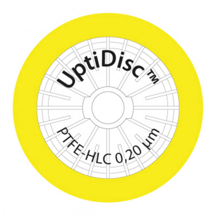 UPTIDISC PTFE-HLC 25MM 0.20UM PP - PACK DE 500