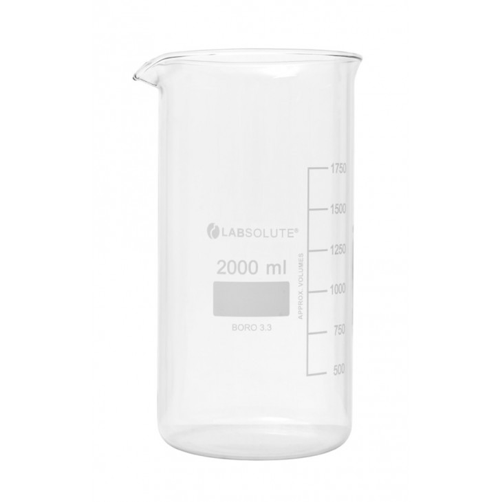 Bécher en verre de 500 ml cylindrique