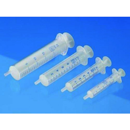 SERINGUE 2 PIECES NORM-JECT PP, LUER, STERILE, 10ML - X100