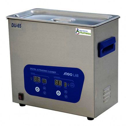 BAIN A ULTRASONS DIGIT. DU-65 HUMEAU AVEC COUVERCLE - 6,5L