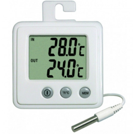 Thermomètre digital - Ambiant - Etanche IP65 - Triple affichage