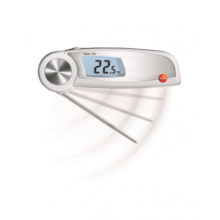 Thermomètre digital électronique type K étanche IP65 aimanté