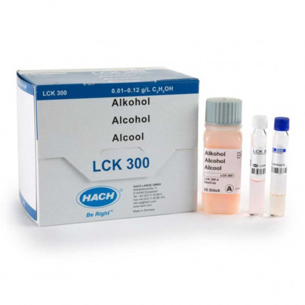 TEST EN CUVE POUR L'ALCOOL 0,01-0,12G/L HACK LCK300 -P.24