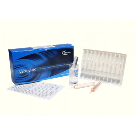 KIT DE VACU-VIALS PEROXYDE D'HYDROGENE K-5543  0-6.00PPM