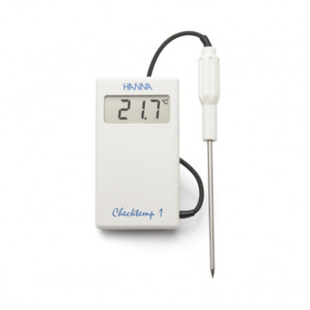 MINI-THERMOMETRE CHECKTEMP 1 HANNA SONDE CABLEE -50/+150'C