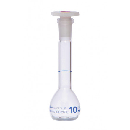 FIOLE JAUGEE VERRE CLAIR CL.A BOUCHON EN PE CN10/19 10ML