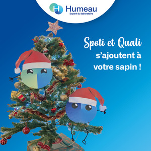 Spoti et Quali s'ajoutent à votre sapin de Noël