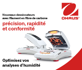 Dessiccateurs Ohaus à fibre de carbone