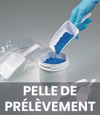 Pelle de prélèvement à usage unique