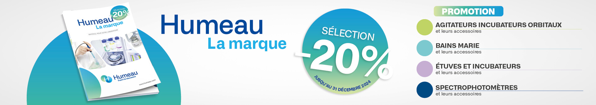 Promotions Equipements de laboratoire Humeau La Marque